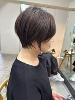 ミィ 浦和(mee)&nbsp;デザインカラー/レイヤーカット/ウェットヘア/オリーブベージュ