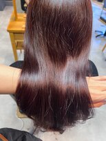 アイノアシェール 西宮(AInoa Cher) 【ビフォーアフターあり】髪質改善/ストレート/カシスカラー