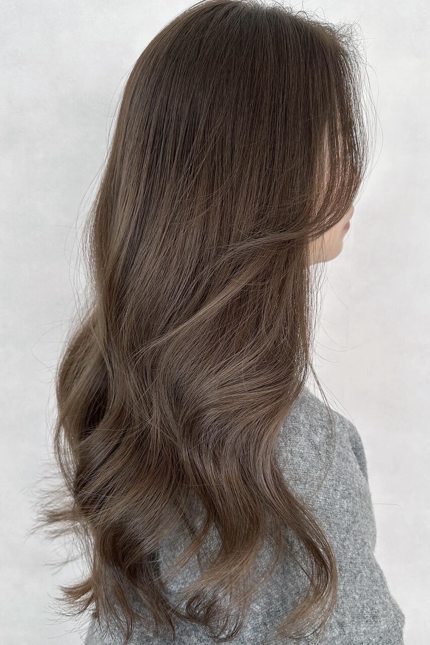 【人気No.1|フルカラー】カット+うる艶カラー+保護TR ￥6600【ヘアカラー】