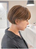 大人ショートボブ