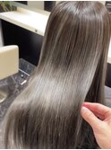 シークレットハイライトで作るグレージュ