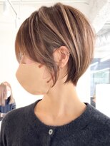 ヘアーサロングランデ(HAIR SALON GRANDE)&nbsp;ハイライトカラーミルクティーベージュレイヤーカット