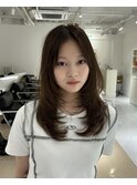 韓国風レイヤーカット