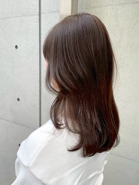 ネウィ ハウオリ 札幌駅前(newi hau'oli) ゆるふわ巻きステップカットグレージュ×髪質改善トリートメント