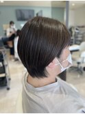 大人かわいいショートボブ