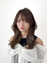 韓国スタイル/チュラルくびれへア_くびれ巻き_レイヤーカット