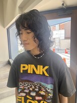 ウクラ バイ レシッド 池袋(uchla by rcid)&nbsp;根元からリッジ☆エアウェーブ☆メンズパーマ