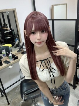 ゲート(GATE.) ＊SAKI＊顔まわりカット×ピンク