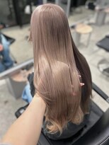 ペレ アネックス 大阪梅田茶屋町店(PELE ANNEX)&nbsp;くびれヘア/アプリコットオレンジ/夏のヘアアレンジ/梅田