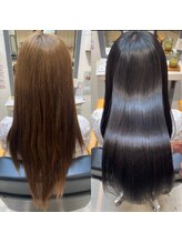 水素を繰り返す度に生き返る【艶と弾力】ハイダメージ毛でもカラーする度に髪が綺麗になっていきます