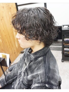 ヘアテリア リュウ 大塚(hair teria ryu) メンズカット/メンズパーマ/波巻きウルフ/波巻きパーマ