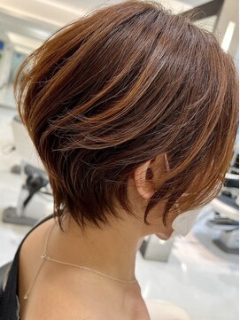 イメージア ボーノ相模大野店(IMAGE-A) 【大人上品】ひし形シルエットショート ショート