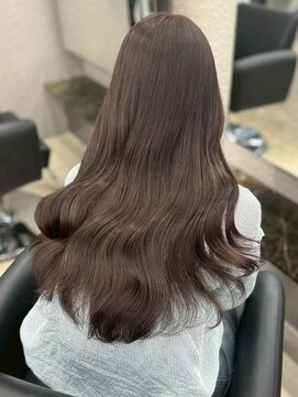 ペレ 原宿(PELE) ダブルカラー/ケアブリーチ/羽エクステ/原宿