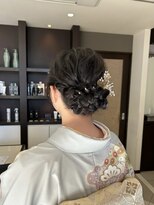 ジャパン ホンテン(JAPAN HONTEN)&nbsp;着物ヘアアレンジ