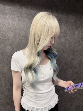 ルフレ 新宿本店2nd(Reflet) 【ダブルカラー】インナープルエクステ