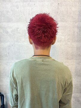 ブレイブ ヘアデザイン(BRaeVE hair design) レッドスパイキー
