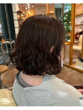 ルーフ 用賀(ROOF) 大人ボブパーマ/ナチュラル