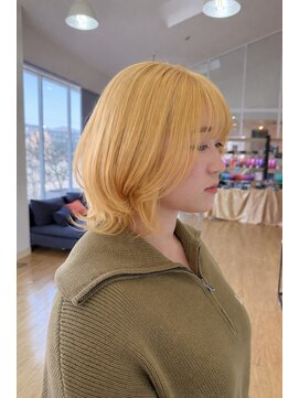 サラ 新宮店(SARA) 【新宮/古賀/香椎/東区】ケアブリーチダブルカラー/ブロンド