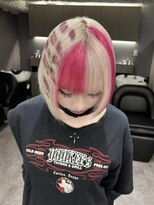 ロテサカエ(Lote.Sakae)&nbsp;着物ヘア/大人ガーリー/デザインカラー/似合わせカット/名古屋