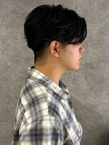キャパ セントラル 天神 大名店(CAPA central) 刈り上げ ツーブロック 眉カット マッシュ 20代 フェザーパーマ