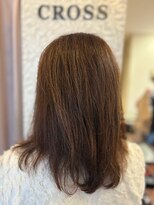 クロス(CROSS)&nbsp;白髪染め／大人可愛い/40代50代/ミセスヘア
