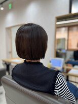 ミラバイケンジ 藤沢(Mira by KENJE)&nbsp;ワンホンレイヤー/ミルクティーブロンド/ダークブルー/藤沢