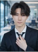 ビジネス　フェザーパーマ