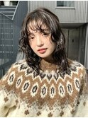 ニュアンスパーマ　パーマボブ　スパイラルパーマ