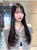 透明感/ブリーチなしダブルカラー/ワンホンレイヤー/韓国/浦和