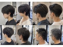 髪質改善Lino hair/縮毛矯正/白髪ぼかし/ハイライト/メンズカット【リノヘア】の雰囲気（幅広い年代のMen's style！似合わせと流行のパーマ・ハイライト）