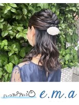 エマヘアデザイン(e.m.a Hair design)&nbsp;ハーフアップ