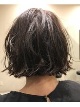 プティパ ヘアーアトリエ(petit pas hair atelier) 切りっぱなしボブ