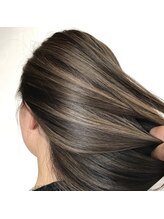ヘアアンドスパ コー(hair&spa KO) バレイヤージュデザインカラー