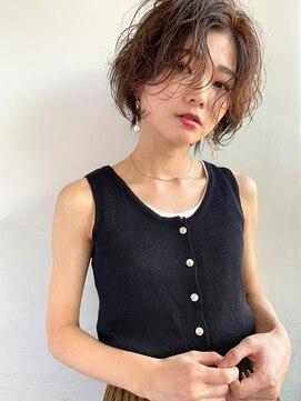 アミリ 代官山(AmiLi) デザインカラー/オリーブベージュ/ウエットヘア【代官山】