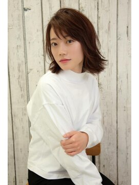 ヘアーアンドメイク アズール 志木店(Hair&Make Azur) 【Azur志木】動きのあるクールボブ