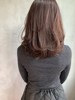 キチ(kichi.)&nbsp;[kichi.] ふんわりレイヤー×ピンクブラウン