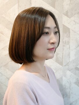 オーキッドバイヘアー(OrchiD.byhair) 大人キレイ/艶髪/切りっぱなしボブ/オフィス/小顔ワンカール