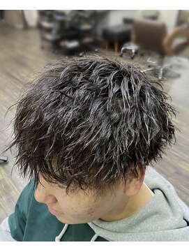 メンズ レオ 天六店(men's LEO) マッシュ×ツイストスパイラルパーマ