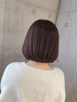 リビンバイアフロート(Livin by afloat) ナチュラルボブ ラベンダーピンク おおたかの森