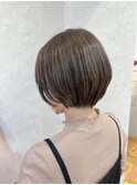 ショコラアッシュヘルシースタイルショートヘア【中居】