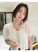 外はねざっくりボブ