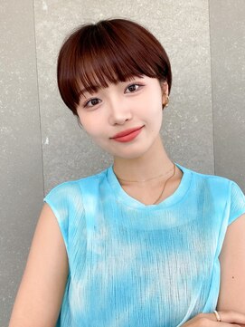 ロンド レグリーズ 立川(Lond leglise) ショート×顔周り×前髪×シルキーベージュ×グレージュカラー