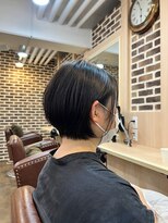 ロク 白楽(rocu)&nbsp;前髪/マチルダボブ/ピンクベージュインナー/グレージュ[白楽駅]