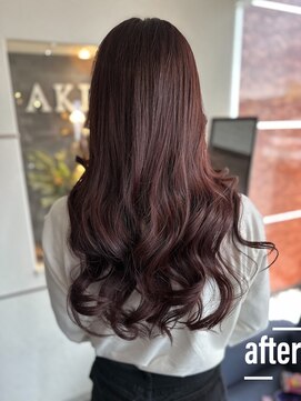 アキコ(AKIko) ルビー系のカラーはお勧めです