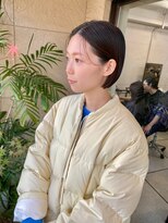 セーヌプラス(CEINE+)&nbsp;シースルーバング/タイトボブ/切りっぱなしボブ/二子玉川