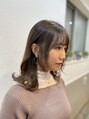 ムー(muu) ロング、ミディアムのレイヤーカットも得意です!