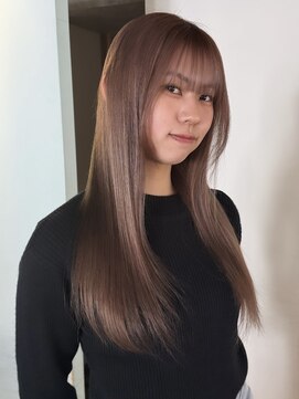 ノラジャーニー(NORA Journey) ブリーチカラーミルクティーベージュグレージュハイトーン