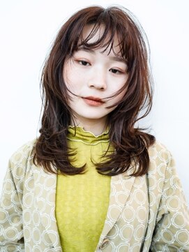 ロンドアンメゾン 原宿(Lond un Maison.) ブリーチなしチェリーブラウン髪質改善イルミナカラー前髪/原宿