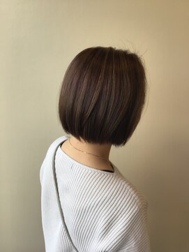 クレールボワス 引佐店(Clair,e bois) かきあげボブスタイル