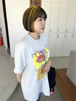 アム(am)&nbsp;ぱらぱらカラー　アンブレラカラー　イエロー